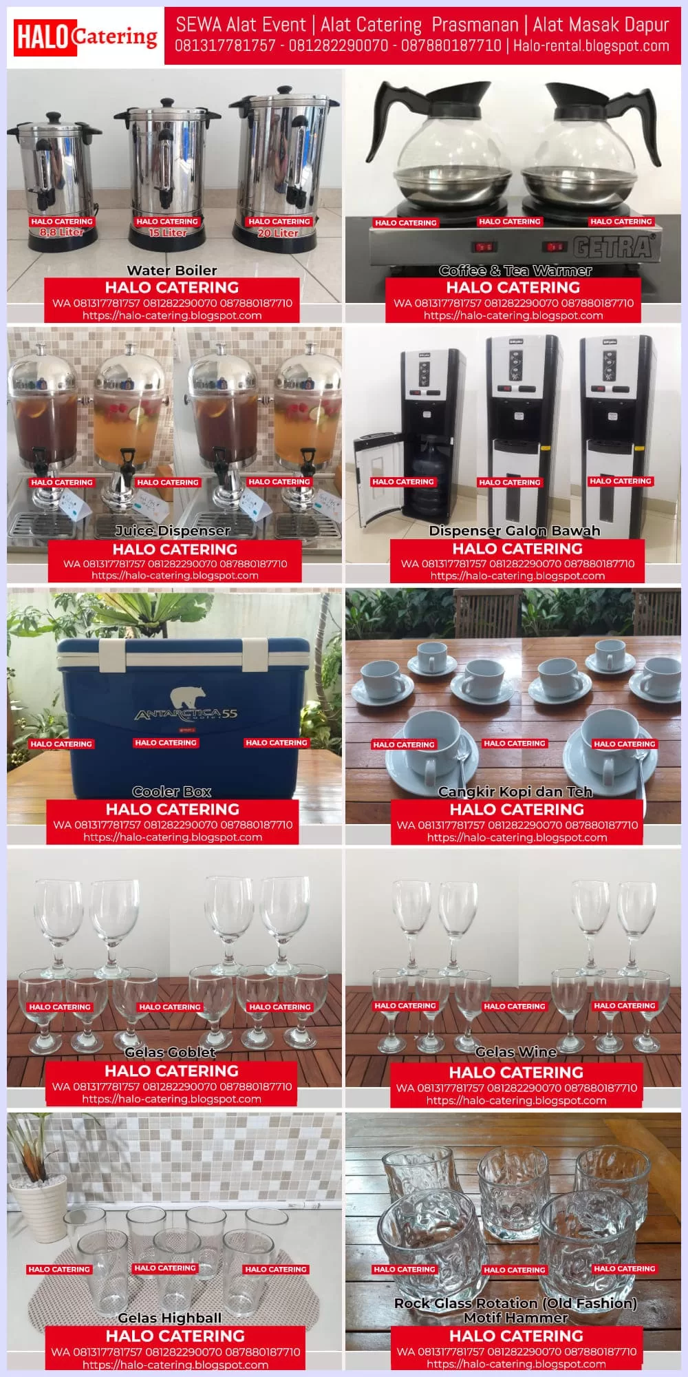 Sewa Cooler Box 55 Liter | Rental Kotak Box Pendingin, Persewaan Alat Minum Coffee Break Rental Alat Masak Dapur Sewa Peralatan Makan Penyewaan Alat Catering Prasmanan Harga Sewa Murah Terdekat Jakarta Tangerang Bekasi HALO CATERING