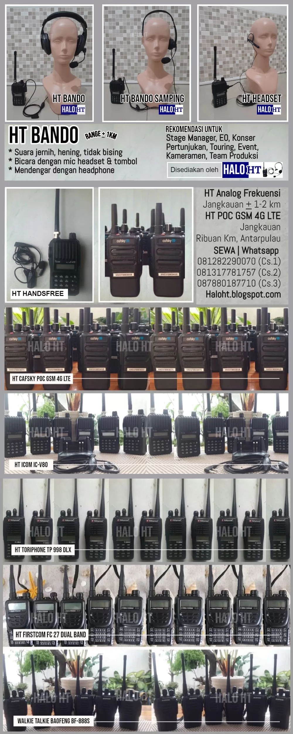 Sewa HT Jakarta